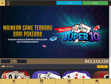 Tablet Screenshot of poker88.org